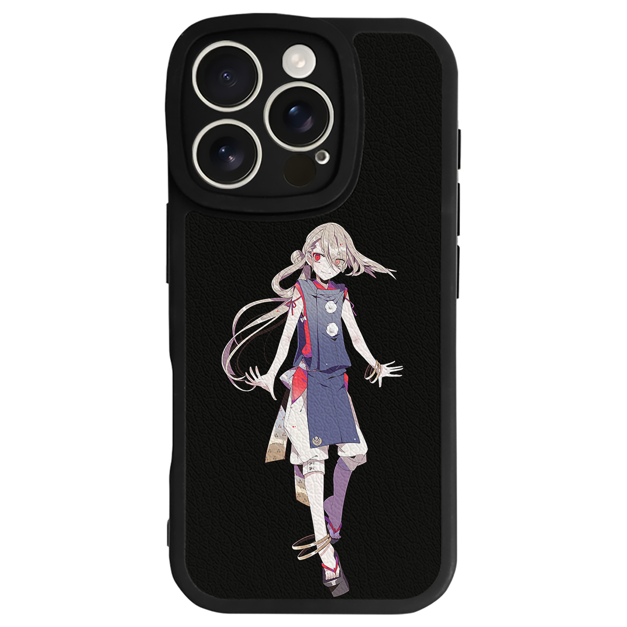 （画像用） 刀剣乱舞 Touken Ranbu 【iPhone 16シリーズ対応】シリコンスマホケース（レザー調） 材質：シリコン